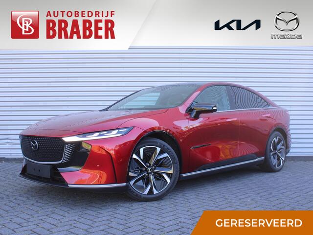 Mazda 6 mi Plus 68.8 kWh | Actieradius tot 479 km (WLTP) | Hoge Korting! | Bruin Nappa leder | 18% bijtelling |