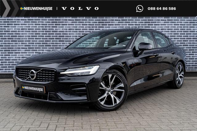Volvo S60 gn | Navigatie | Adaptieve Cruise Control | Keyless | Stoel-/Stuurverwarming | Dodehoekdetectie | Sportchassis | Elek. Stoelen | Memory | LED Koplampen | Park Assist | DAB | Zitverlenging | Apple Carplay & Android Auto | 18" LM