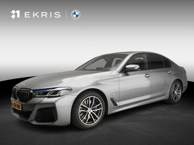 BMW 5 Serie | M-Sportpakket | Laserlicht | Leder | Navigatie | Comfortzetels | Stoelverwarming | DAB | Hifi speakers | Alu 18 inch
