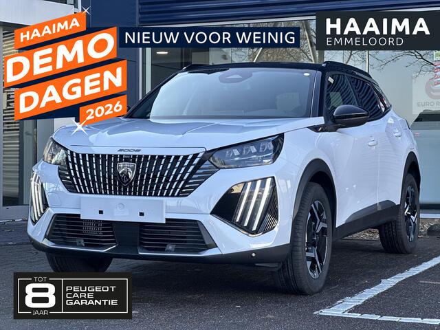 Peugeot 2008 45 GT | Alcantara | Stoelmassage/-verwarming | Keyless Entry/Start | Full LED | Climate Control | Adaptive Cruise Control | Apple Carplay/Android Auto | Navigatie | Draadloze telefoonlader | Dodehoek | Parkeercamera/-sensoren |