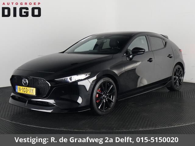 Mazda 3 kyActiv-X M Hybrid 186 Black Luxury | Navigatie | Stoelverwarming | Camera |