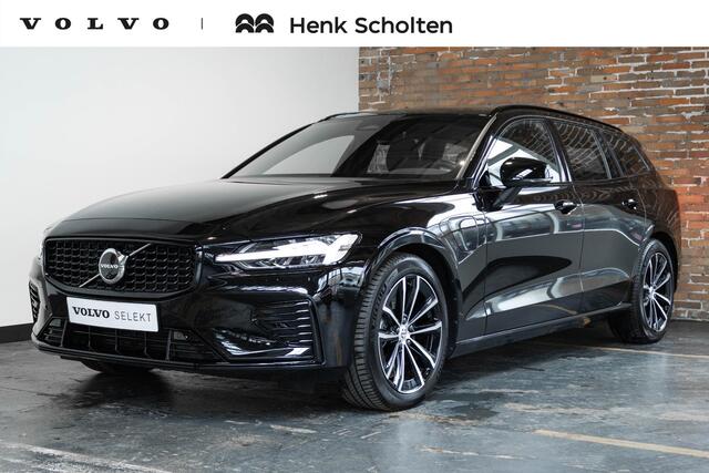 Volvo V60 n hybrid AWD Plus Dark | Adaptive Cruise Control | 360° Parkeercamera | BLIS | Stoelverwarming | Stuurwielverwarming | Wegklapbare trekhaak | Harman Kardon Premium Audio | Google infotainment |