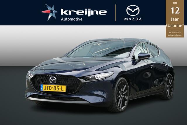 Mazda 3 kyActiv-X M Hybrid 186 Exclusive-line | Camera | Apple-carplay | Stoelverwarming | Rijklaarprijs |