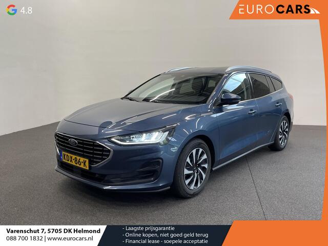 Ford Focus EcoBoost 155pk Aut. Hybrid Titanium X Airco ECC Trekhaak Navi Carplay PDC VA+Camera Full LED Comfortstoelen Stoel/stuurwielverwarming