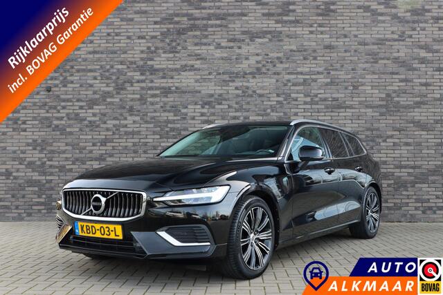 Volvo V60 n hybrid AWD Core Bright | PHEV | Long Range | Leer | Trekhaak | Rijklaarprijs - incl.garantie