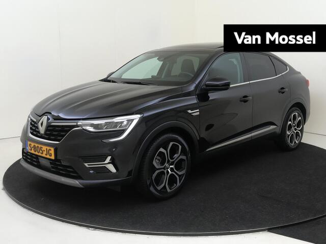 Renault Arkana rid 145 techno | Pack Solid | Apple Carplay/Android | Autonomous Emergency Braking | cruise control | dodehoek detectie | electronic climate control | lederen/stof bekleding | LED koplampen | lichtmetalen velgen 18" | navigatiesysteem | elek
