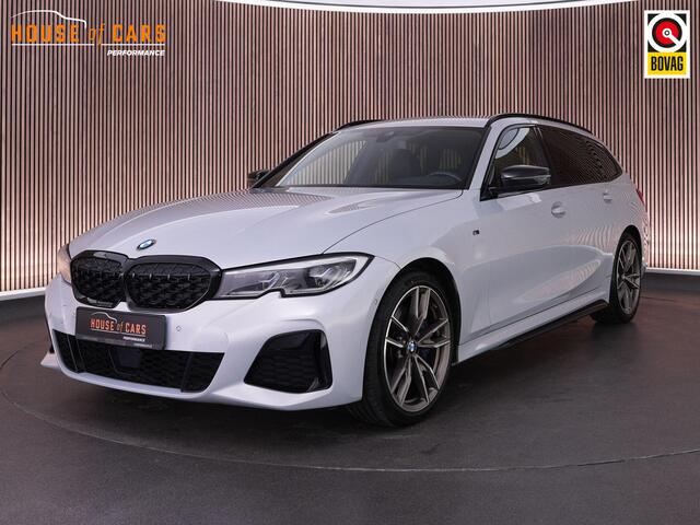 BMW 3 Serie e Touring 374pk High Executive |Hockenheim Silver|M-sport stoelen|Laser LED|HUD|Apple Carplay|parkeercamera|stoelverwarming|ACC|19" lichtmetalen velgen|