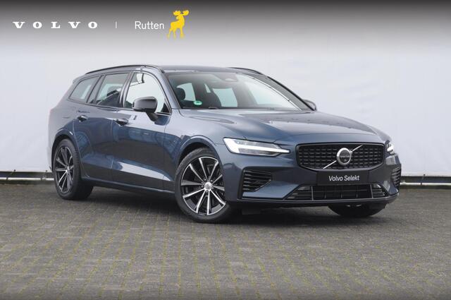 Volvo V60 Automaat AWD Plus Dark / Adaptive cruise control / Elektrische stoelen / Harman Kardon audio / Trekhaak / Pilot assist / BLIS / Stoel en stuur verwarming / Elektrische achterklep / Parkeersensoren met 360 camera / Google infotainment