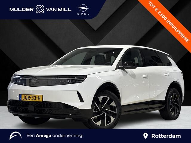 Opel Grandland ess Edition 73kWh 210pk | 8 JAAR GARANTIE! | Hi-Fi FOCAL® | SCHUIF/KANTELDAK | LED PIXEL VERLICHTING | HEAD UP DISPLAY | ISOFIX |