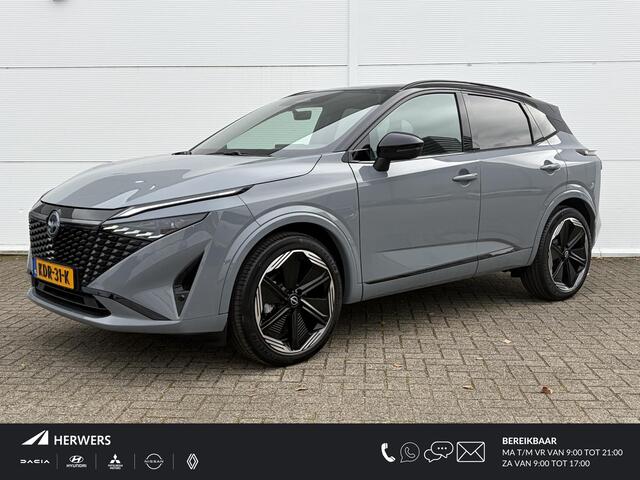 Nissan Qashqai ic N-Design / Navigatie / Climate Control / Panoramadak / Stoel- en Stuurverwarming / Verwarmde Voorruit /