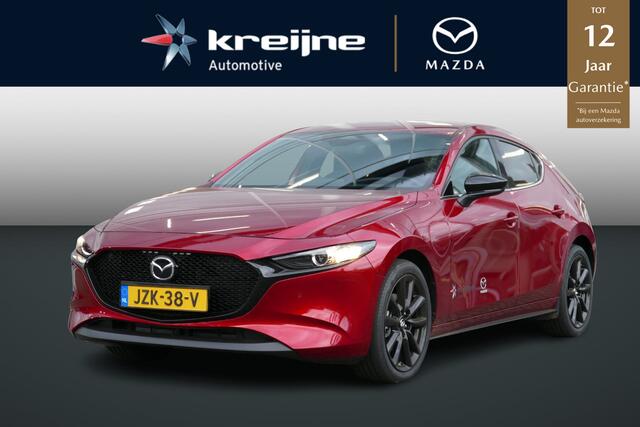 Mazda 3 kyActiv-G M Hybrid 140 Homura | Apple-carplay | Stoelverwarming | Camera | Rijklaarprijs |