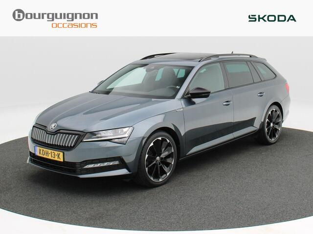 Skoda Superb Pk iV Sportline Business | Panoramadak | Adaptive Cruise | Stuur/Stoel Verwarming | CarPlay | 19 Inch | 89.796 Km !!