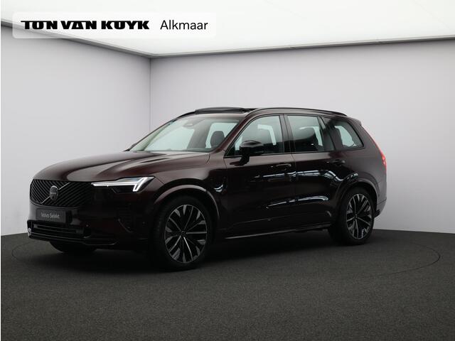 Volvo XC90 g-in hybrid AWD Ultra Dark / Luchtvering / Trekhaak / Head-Up Display / Bowers & Wilkins Audio / Stoelmassage / Stoelventilatie / 360 camera / Pano. dak / Stuurwiel-, stoel- & achterbankverwarming / Elektr. stoelverstelling / Blis
