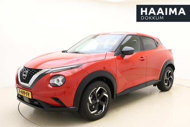 Nissan Juke Connecta | Apple carplay/ Android auto | Navigatie | Achteruitrijcamera | Climate control | Cruise control | Keyless entry | Led koplampen | Sportstoelen |