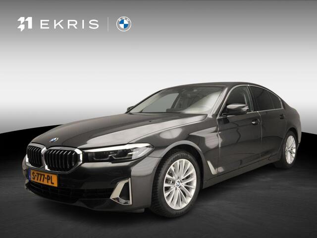 BMW 5 Serie | LED | Leder | Navigatie | Comfortzetels | Chrome line | Stoelverwarming | DAB | Hifi speakers | Alu 18 inch