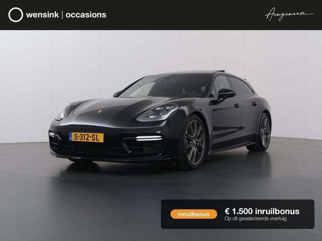 Porsche Panamera | Vierwielbesturing | Sport-uitlaat | Chassis Control Sport | Design-Pakket | Stuur/stoelverwarming | GT Sport stuur | Panoramadak | Comfortstoelen 18-weg | PDLS+ | Bose | HUD | Sport-Chrono |