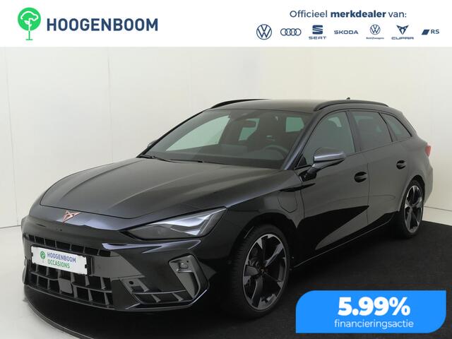 Cupra Leon Sportstourer ss | SoH 100% | Trekhaak | Kuipstoelen |  Parkeerassistent | Keyless | Navigatie | Stoel- en stuurwielverwarming | Dodehoek detectie |