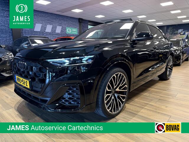 Audi Q8 e Quattro ProLine S Competition PHEV|HUD|23 INCH|LUCHTVERING|SOFTCLOSE|PANO|LEDER PAKKET|4WIEL STURING||EXTRA SET WINTERWIELEN & DAKDRAGERS|