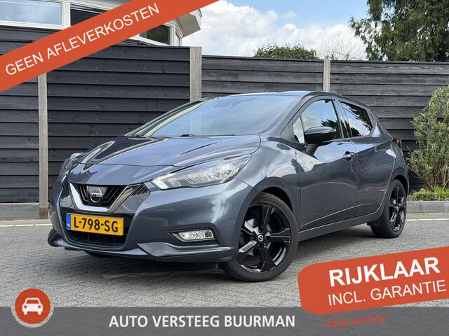Nissan Micra IG-T 92PK Airco, Parkeersensoren, Leder & Alcantara, Elektrische Ramen