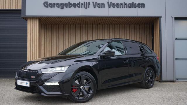 Skoda Octavia 245PK RS iV PHEV Business RS-Seats Leder/Alcantara Canton Stuur/stoelverwarming HUD Standkachel Keyless LED 62017km!