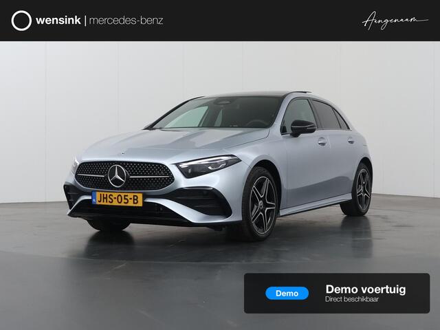 Mercedes-Benz A-Klasse AMG | Panoramaschuifdak | Stoelverwarming | Achteruitrijcamera |  MULTIBEAM LED | Nightpakket |