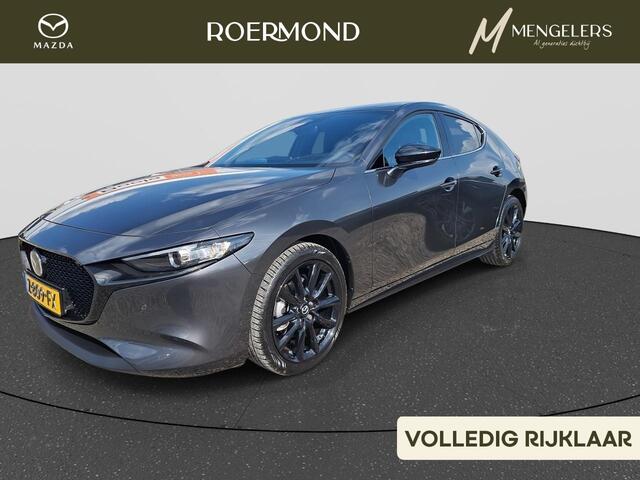 Mazda 3 kyActiv-X M Hybrid 186 PK Homura | NL-Auto | Navigatie | Camera | Climate Controle | Adaptieve Cruise Control | Stoel Verwarming | LM-velgen | Parkeersensoren | 1e Eigenaar |