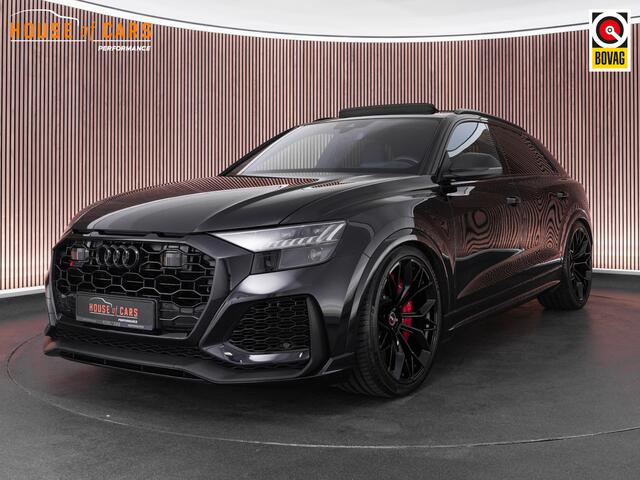Audi RSQ8 .0 600pk TFSI |23" custom|Dynamic plus|keramisch|achteras besturing|pano|massage|HUD|B&O|memory|carbon interieur|blind spot|Apple Carplay|parkeer camera|elek. trekhaak|
