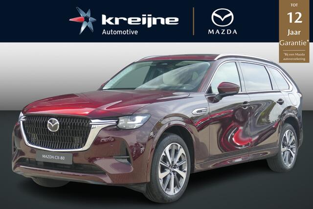 Mazda CX-80 tiv PHEV Takumi Plus 6p. | FULL OPTION | 6 Persoons | Voorraad | RIJKLAARPRIJS!