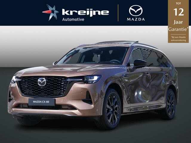 Mazda CX-80 tiv PHEV Homura Plus 6p. | SHOWROOM | FULL OPTION | 6 Persoons | Voorraad | RIJKLAARPRIJS!