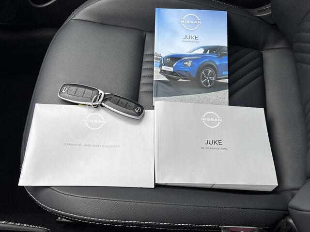 Nissan Juke ekna Automaat / Cold Pack / Leder / Navigatie / Camera 360° / Stuur- en stoelverwarming / Voorruitverwarming / Apple Carplay Android / 19" LM + All Season banden /