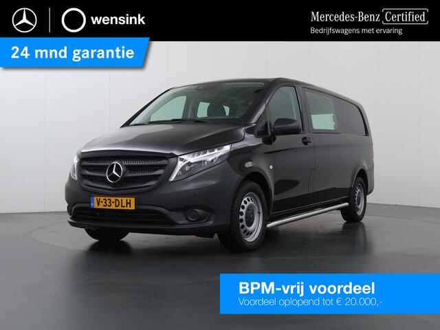 Mercedes-Benz V-Klasse | Dubbel Cabine ¤49.995,- | Sidebars | LED | Trekhaak | Lat om Lat Betimmering |