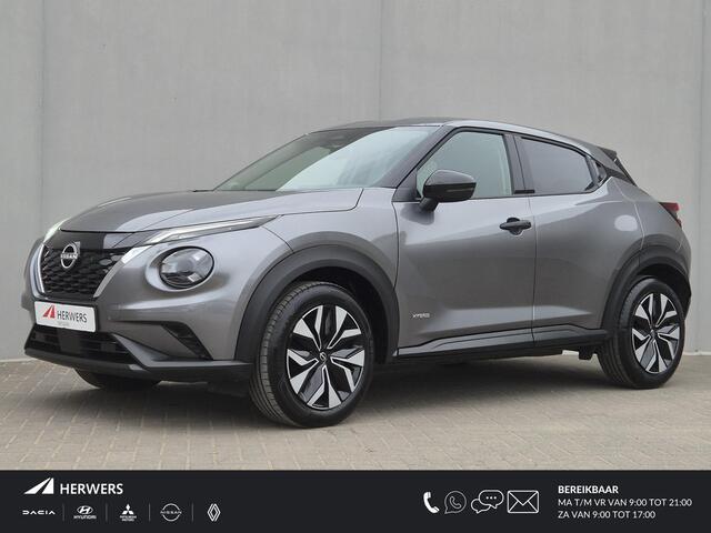 Nissan Juke N-Connecta / Fabrieksgarantie tot 05-2028<100.000 / Navigatie via Apple Carplay of Android Auto / Achteruitrijcamera / Cruise control / Parkeersensoren  achter / Elektrische ramen voor en achter / Climate control /