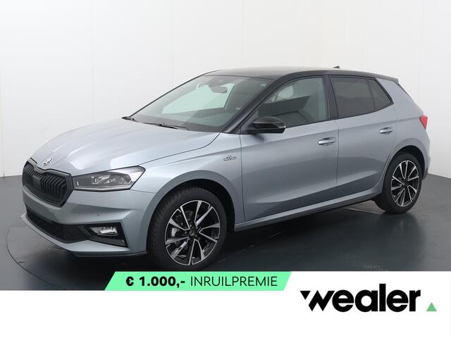 Skoda Fabia 1.0 TSI 115 PK DSG | Zwart Dak | full-LED koplampen | Adaptieve cruise control | Verwarmbare voorstoelen |