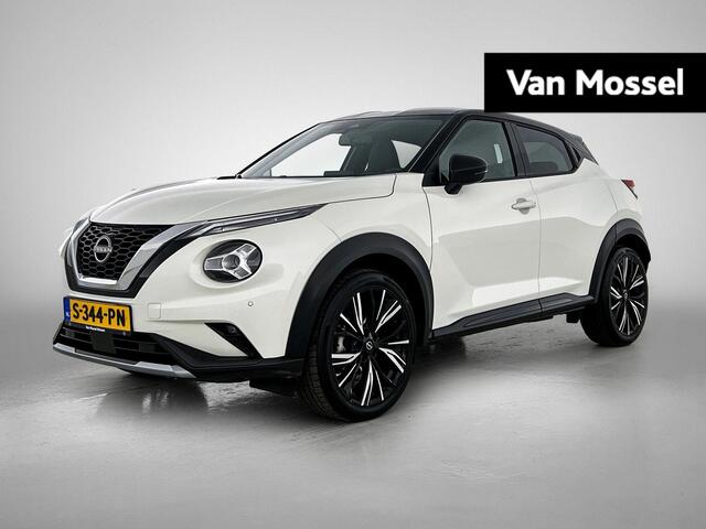 Nissan Juke Design 114PK | Automaat | Navigatie | 19'' Inch Velgen | Half-Lederen Bekleding | Achteruitrijcamera | Apple CarPlay & Android Auto