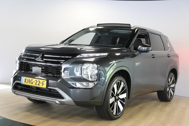 Mitsubishi Outlander chuif- kanteldak | Leer | Head-Up