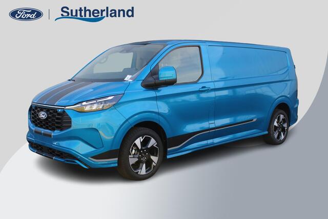 Ford Transit Custom port | SCI | 233pk | Inklapbare trekhaak | 19 inch lichtmetalen Sport velgen (mat zwart) | Verwarmbaar stuurwiel  | Navigatie systeem | B&O speakers