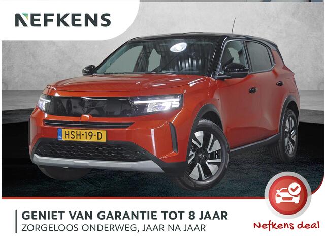Opel Frontera 4 kWh 113PK | 1ste eigenaar | ACCU 96% | AppleCarPlay/AndroidAuto | Armsteun | Navigatie | Cruise Control | Climate Control | FULL LED | Camera | Isofix | Privacy Glass | Two-Tone |