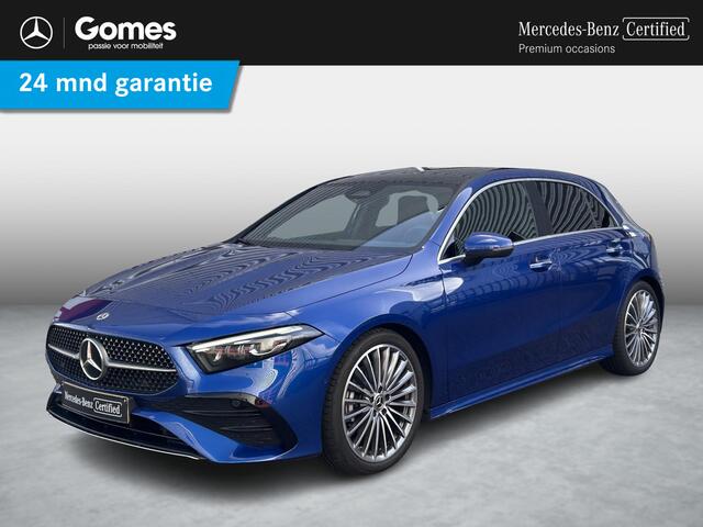 Mercedes-Benz A-Klasse Panoramadak | Winter Pakket | MULTIBEAM LED Koplampen | Stoelverwarming | Stuurverwarming | Sfeerverlichting | Elektrisch Inklapbare Buitenspiegels | Achteruitrijcamera | Parkeersensoren