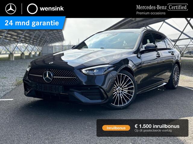 Mercedes-Benz C-Klasse ine | Panoramadak | Memory stoelen | 360 camera | Digital light | Sfeerverlichting |