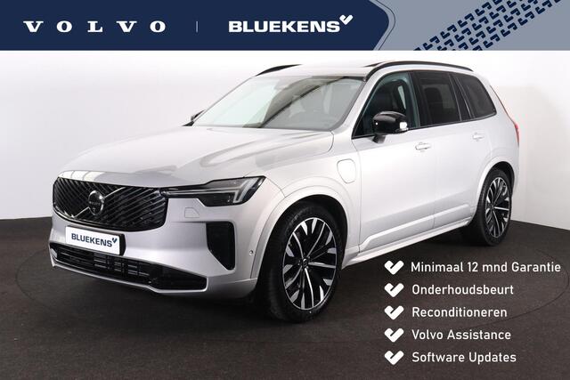 Volvo XC90 e AWD Plus Dark - IntelliSafe Assist & Surround - Panorama/schuifdak - Luchtvering - 360º Camera - Bowers & Wilkins audio - Adaptieve LED koplampen - Verwarmde voorstoelen, stuur & achterbank - Parkeersensoren voor & achter - Elektr. bedienb. vo