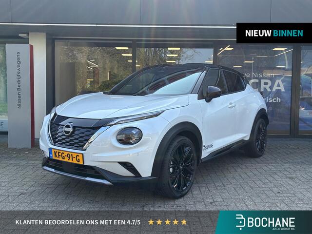 Nissan Juke N-Design DEMO | Climate Control | Verwarmbaar stuurwiel | Stoelverwarming | Adaptieve Cruise Control | Voorruitverwarming | Navigatiesysteem | Achteruitrijcamera | 10 jaar fabrieksgarantie