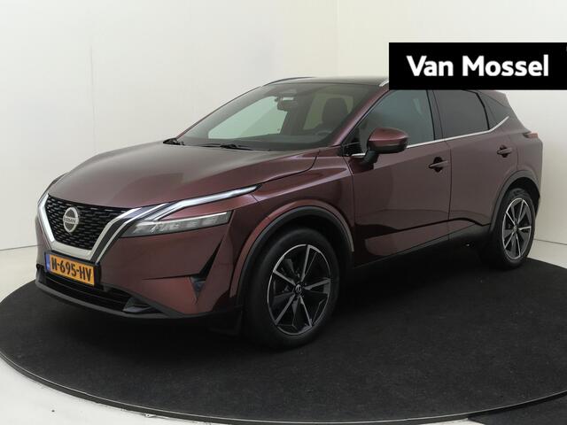 Nissan Qashqai ic Tekna Design Pack | Apple Carplay/Android | cruise control adaptief met Stop&Go en stuurhulp | 360 Camera | lederen/stof bekleding | lichtmetalen velgen 19" | matrix LED koplampen | navigatiesysteem full map ||