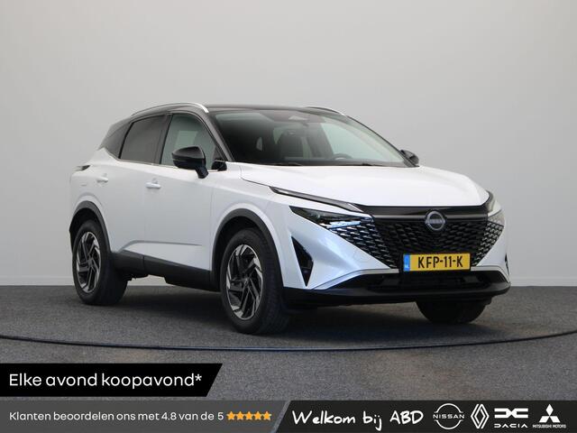 Nissan Qashqai onic N-Connecta | Stoel, Stuur, Voorruitverwarming | Elektrische Achterklep | Head-Up Display | 1800kg Trekgewicht |