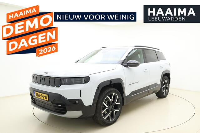 Jeep Compass n 74 kWh | DEMO | Stoelmassage | Stoel verwarming/ventilatie | LED matrix | Panoramadak | Lederen bekleding | Keyless | Elektrische kofferklep