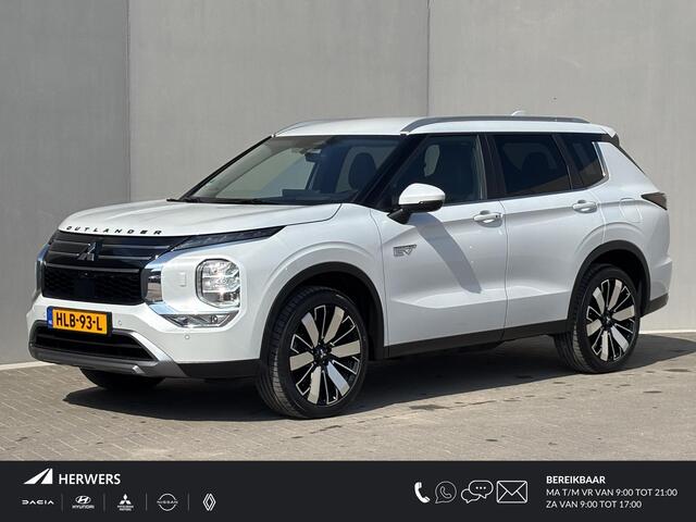 Mitsubishi Outlander ition / 1600kg Trekgewicht / 8 jaar Garantie / Origineel NL Auto / Yamaha Audio Installatie / Navigatie/ Apple Carplay Android Auto / Stuur-& Stoelverwarming / 360 Camera / HUD / Elektrische Achterklep / PHEV AWD 4WD