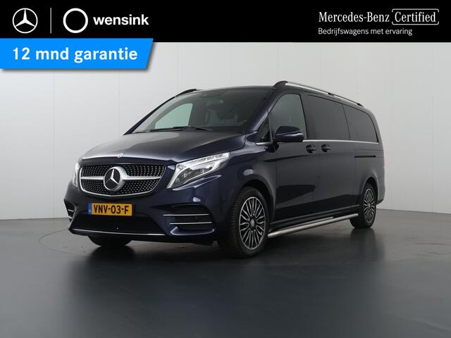 Mercedes-Benz V-Klasse | AMG | DUBBELE CABINE | DISTRONIC PLUS | BURMESTER SOUND | SCHUIFDEUR L+R | 360° CAMERA | AFN. TREKHAAK 2500KG. | ELK. VERSTELBARE STOELEN | MIDDENCONSOLE MET KOEKAST | NL AUTO | DEALER ONDERHOUDEN | CERTIFIED