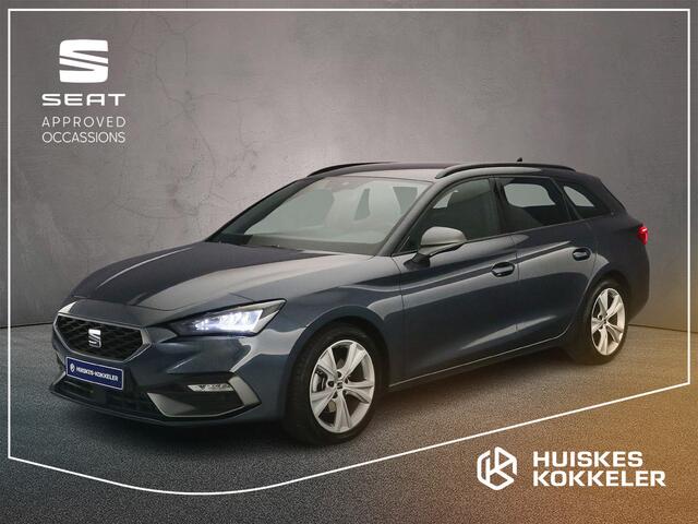 Seat Leon rer FR 1.5 TSI 115pk Cruise control, Parkeersensoren, App connect, LED koplampen, Airco, DAB, Radio, Bluetooth