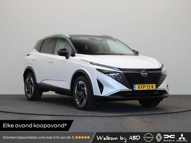 Nissan Qashqai onic N-Connecta | Stoel, Stuur, Voorruitverwarming | Elektrische Achterklep | Head-Up Display | 1800kg Trekgewicht |