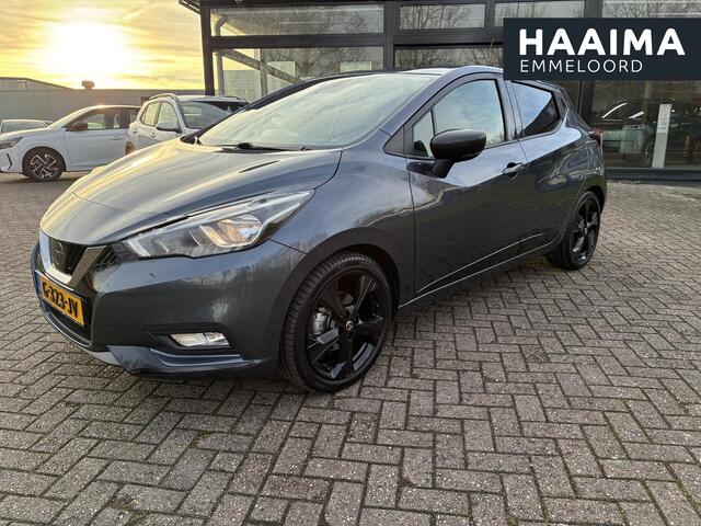 Nissan Micra port 5-Deurs | Airconditioning | Navigatie | Keyless entry | Camera | Parkpilot | Cruise control | 17" LM-Velgen | Afneembare Trekhaak | Elektrisch Pakket