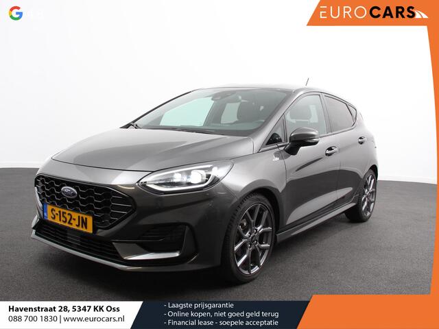 Ford Fiesta t Hybrid 136pk ST-Line X Automaat B&O Audio Climate control Cruise control LED Parkeersensoren achter Camera Stuurverwarming Stoelverwarming Digital cockpit Navigatie Apple Carplay/ Android Auto